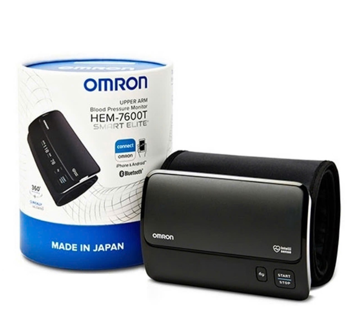 OMRON HEM-7600T trong hộp niêm phong — Made in Japan